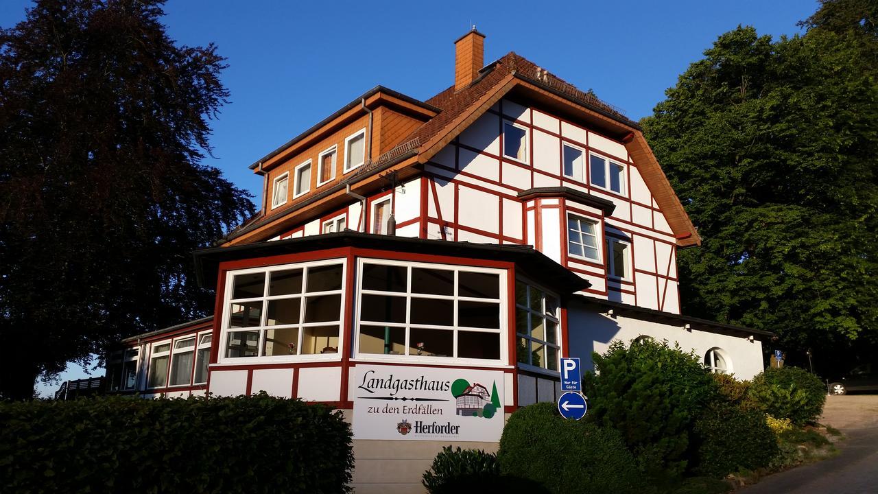 Landgasthaus Zu Den Erdfaellen バート・ピルモント エクステリア 写真